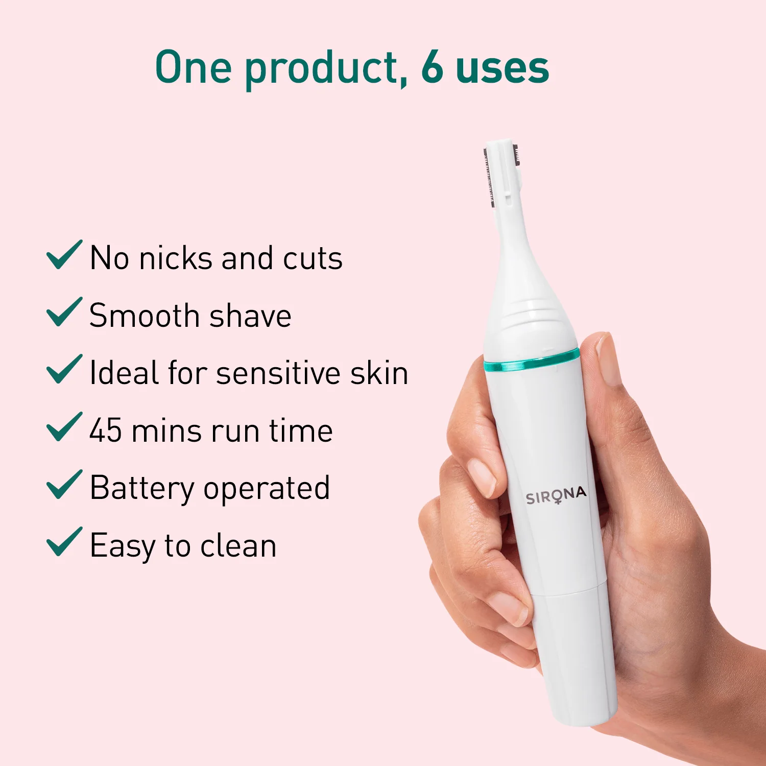 6 In 1 Electric Razor for Women - Image 6