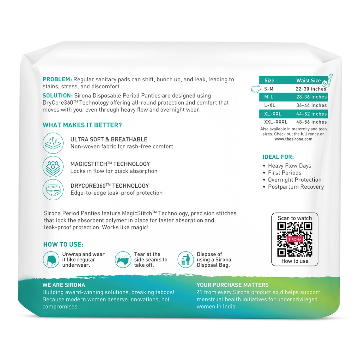 Disposable Period Panties for Women - Image 41