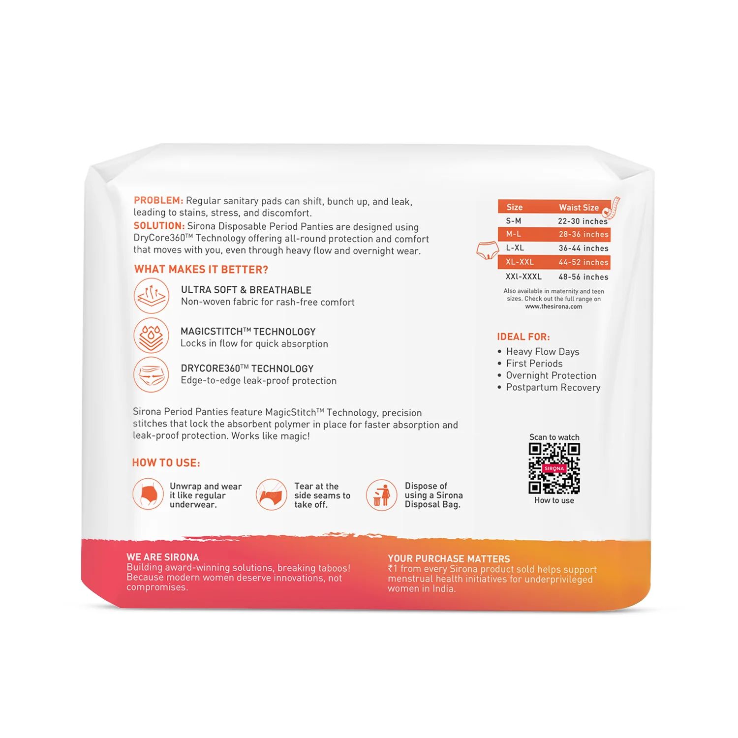 Disposable Period Panties for Women - Image 64
