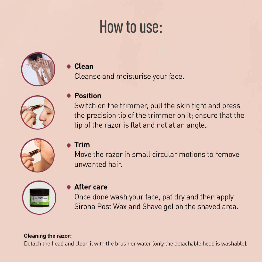 Electric Eyebrow Trimmer for Women - Image 6