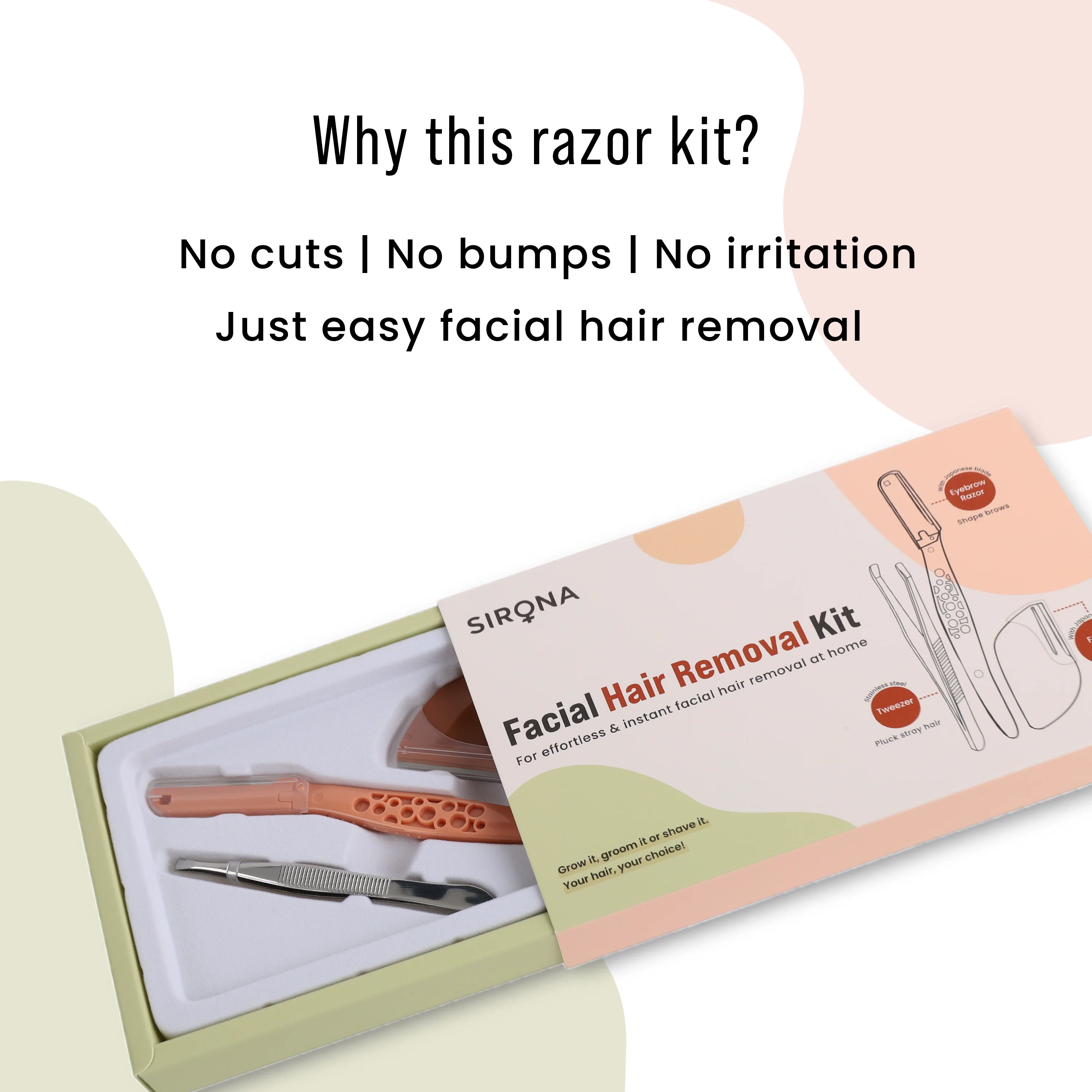 Facial 3-in-1 Hair Removal Kit - Image 4