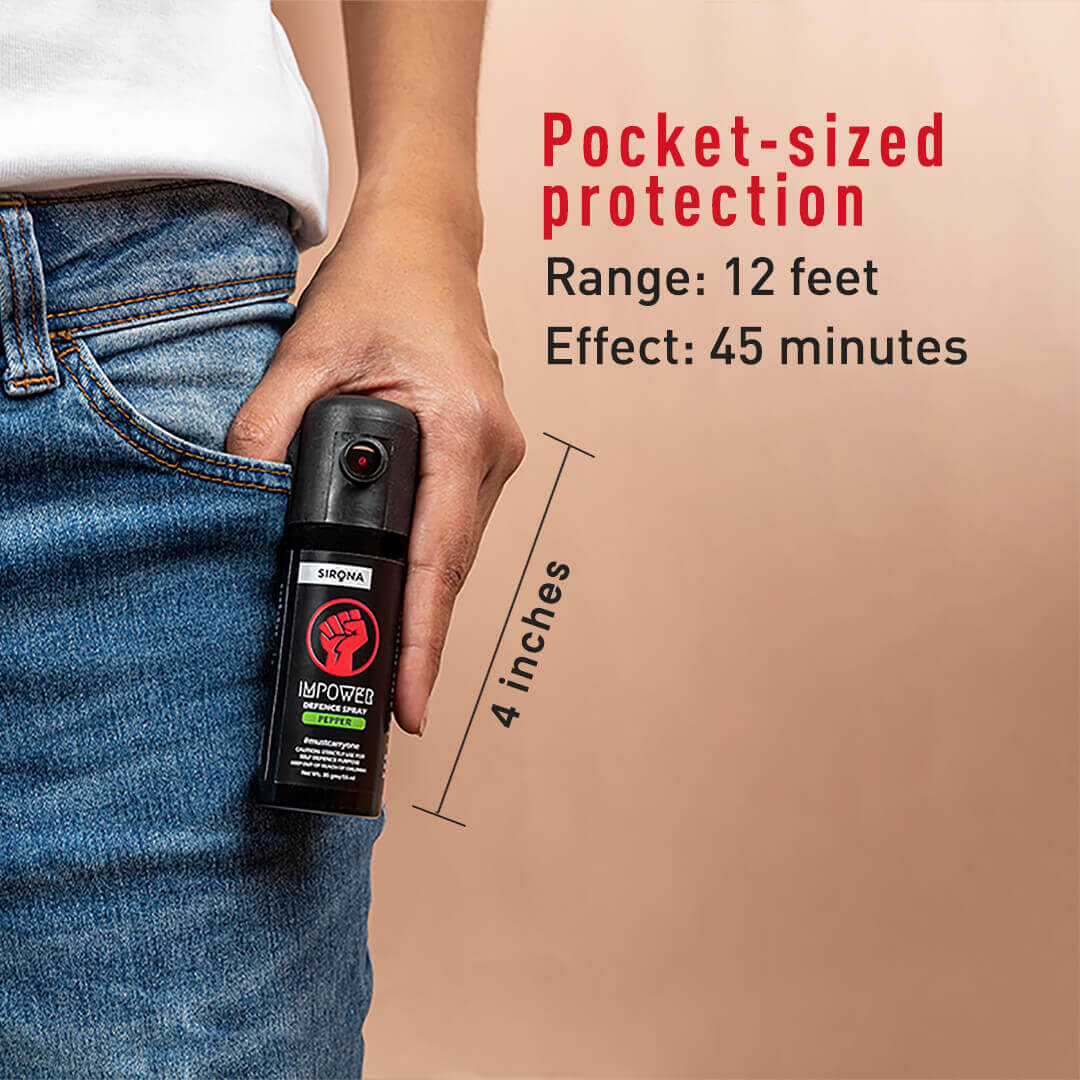 Impower Self Defence Pepper Spray (Regular chilli, 1 Pack of 55 ml) - Image 5