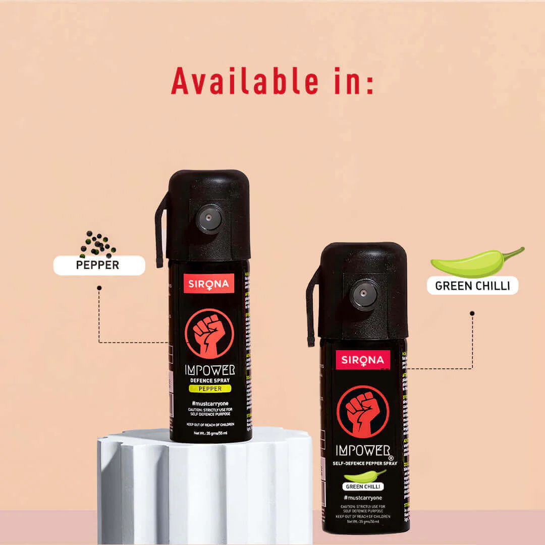Impower Self Defence Pepper Spray (Regular chilli, 1 Pack of 55 ml) - Image 9