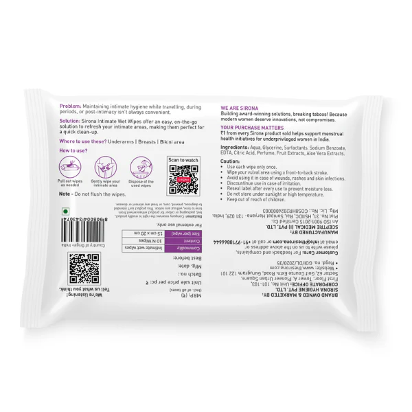 Intimate Wet Wipes - Image 11