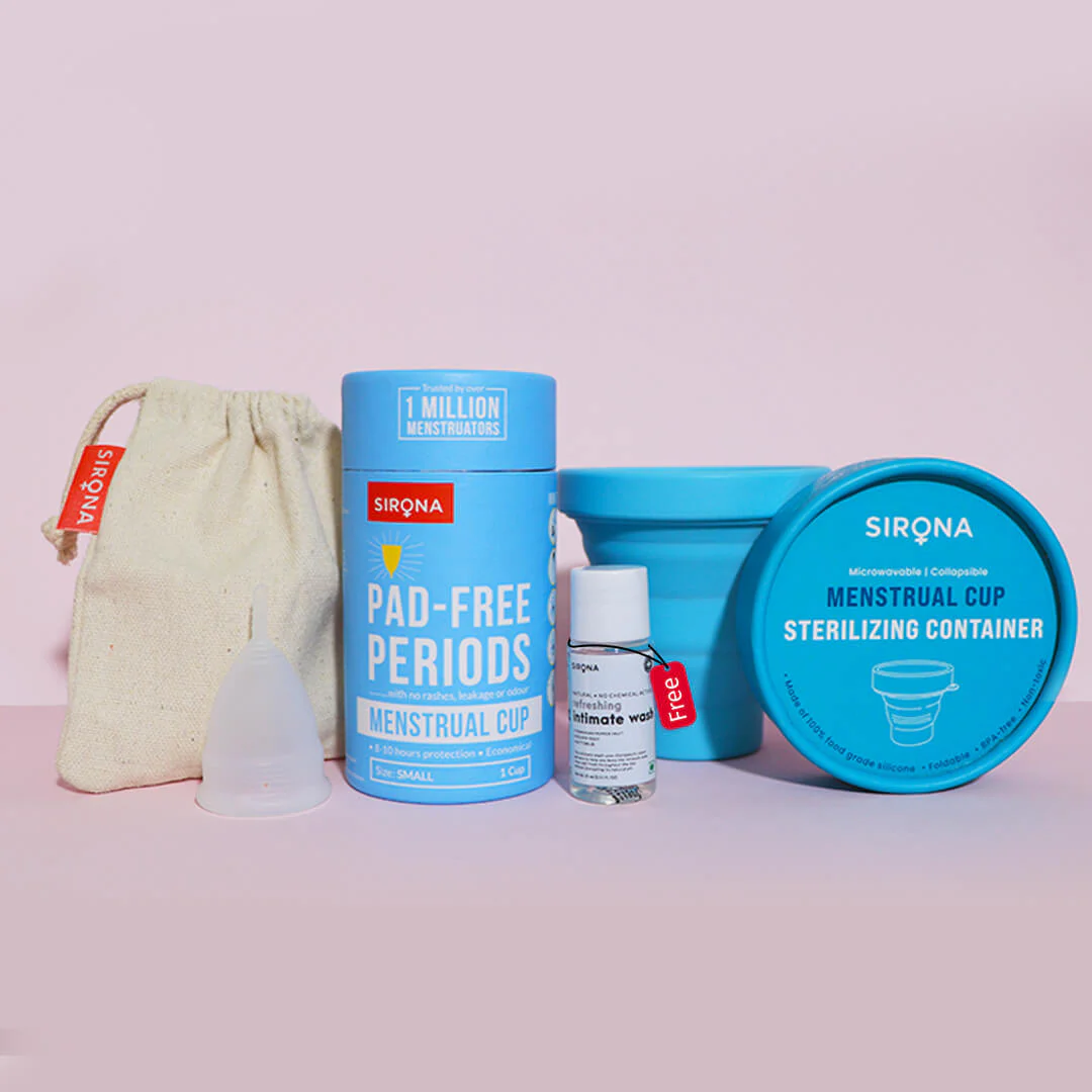 Menstrual Cup & Sterilizer Kit - FREE Mini Intimate Wash - Image 24