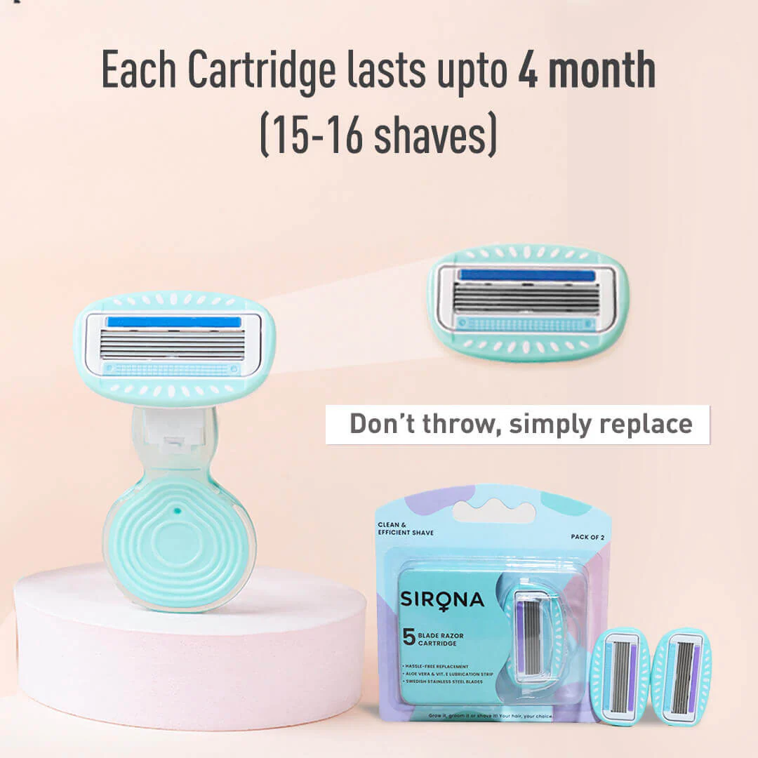 Mini Travel Cartridge Razor For Women - Image 5