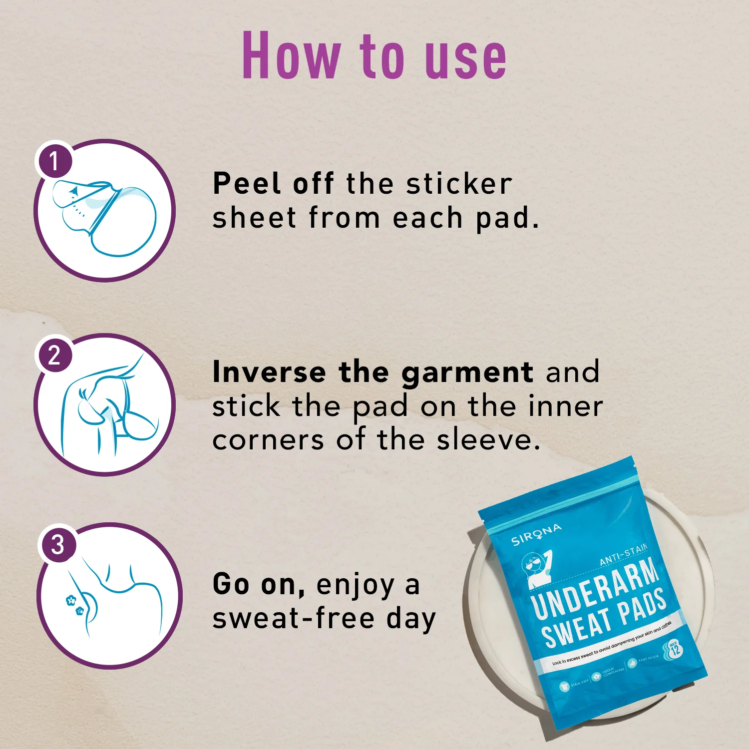 Underarm Roll On & Sweat Pads Duo - Image 8