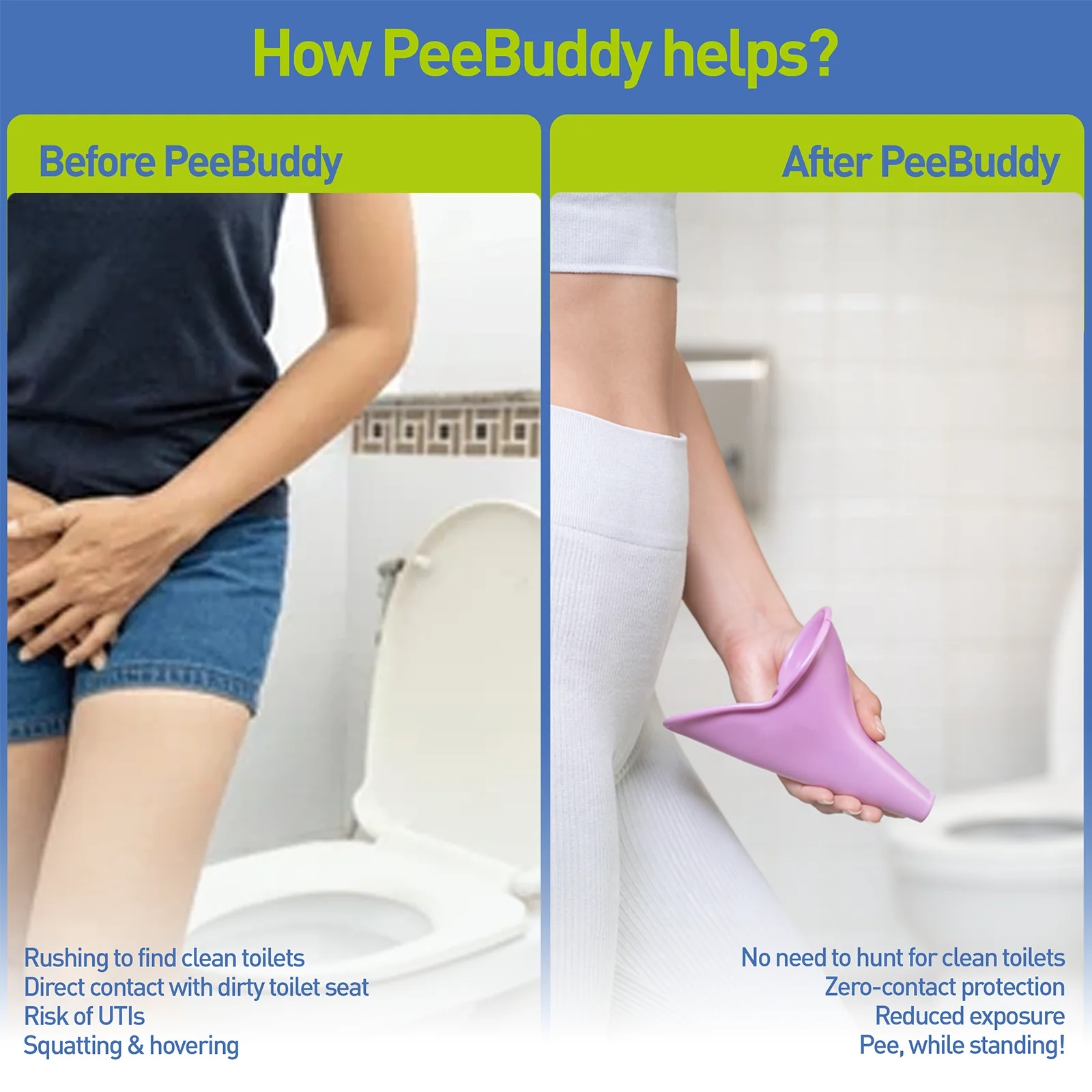 PeeBuddy Reusable Female Urination Device (1 Pack of 1 Device) - Image 6