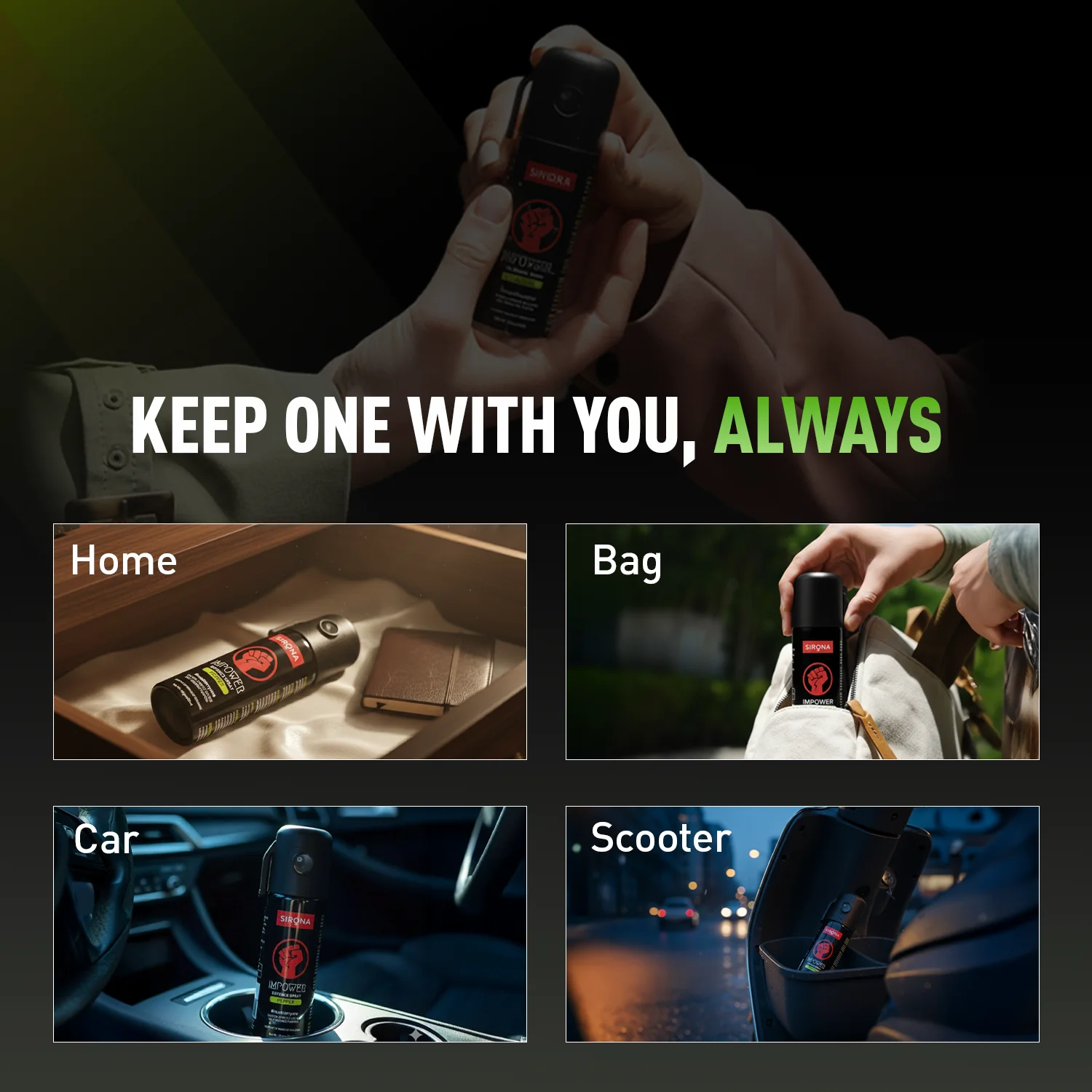 Impower Self Defence Pepper Spray - Image 8