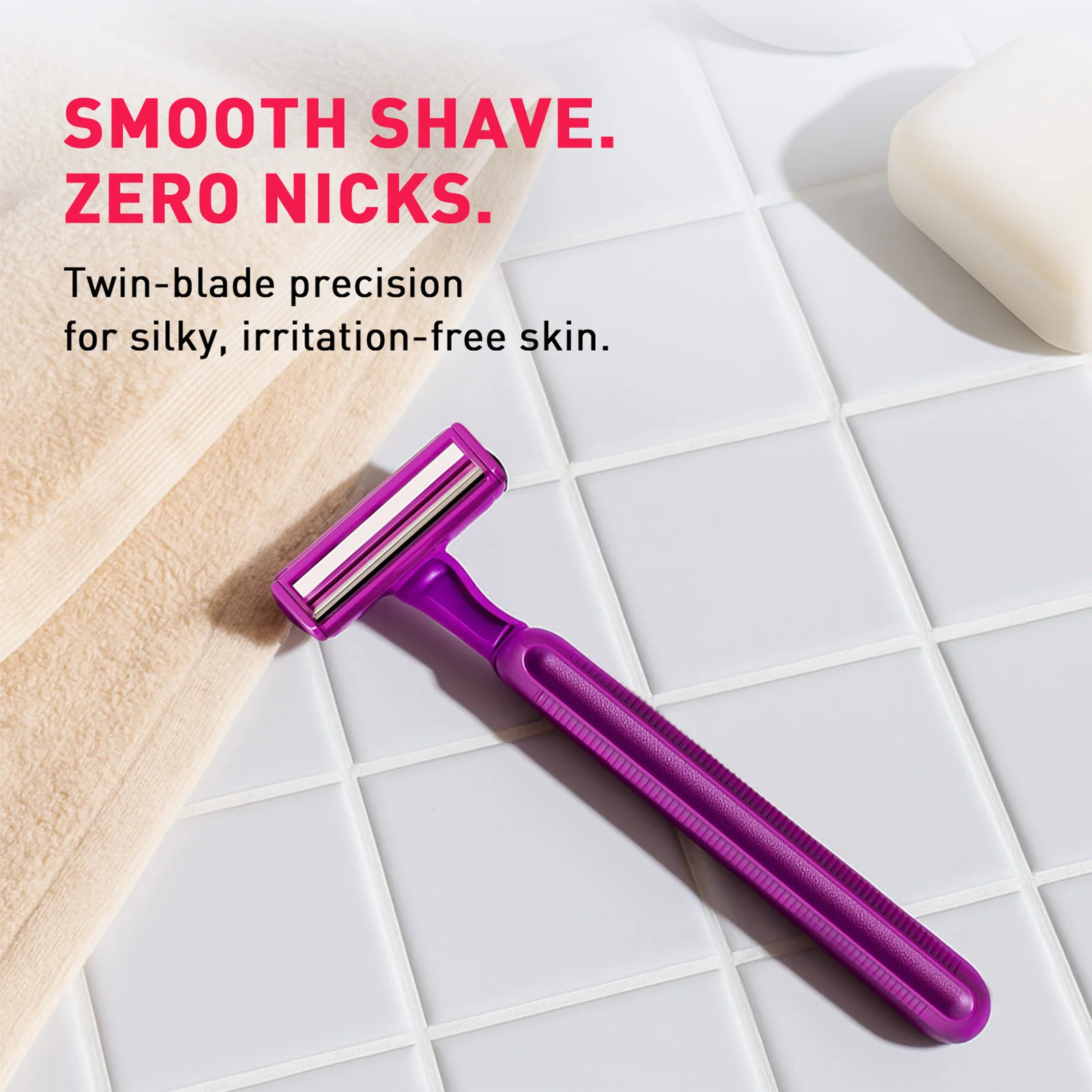 Aloe Boost Twin Blade Disposable Razor - Image 3