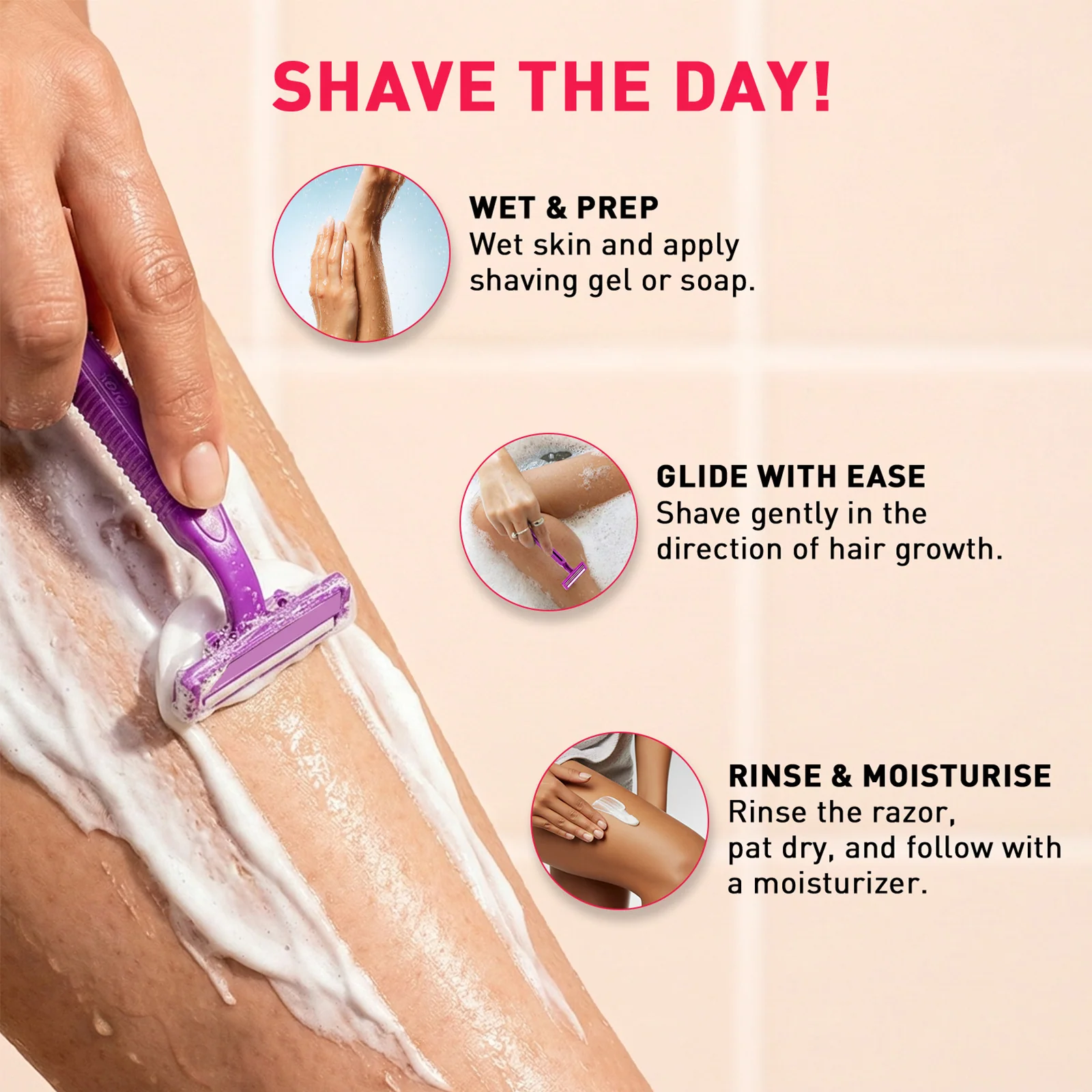 Aloe Boost Twin Blade Disposable Razor - Image 6