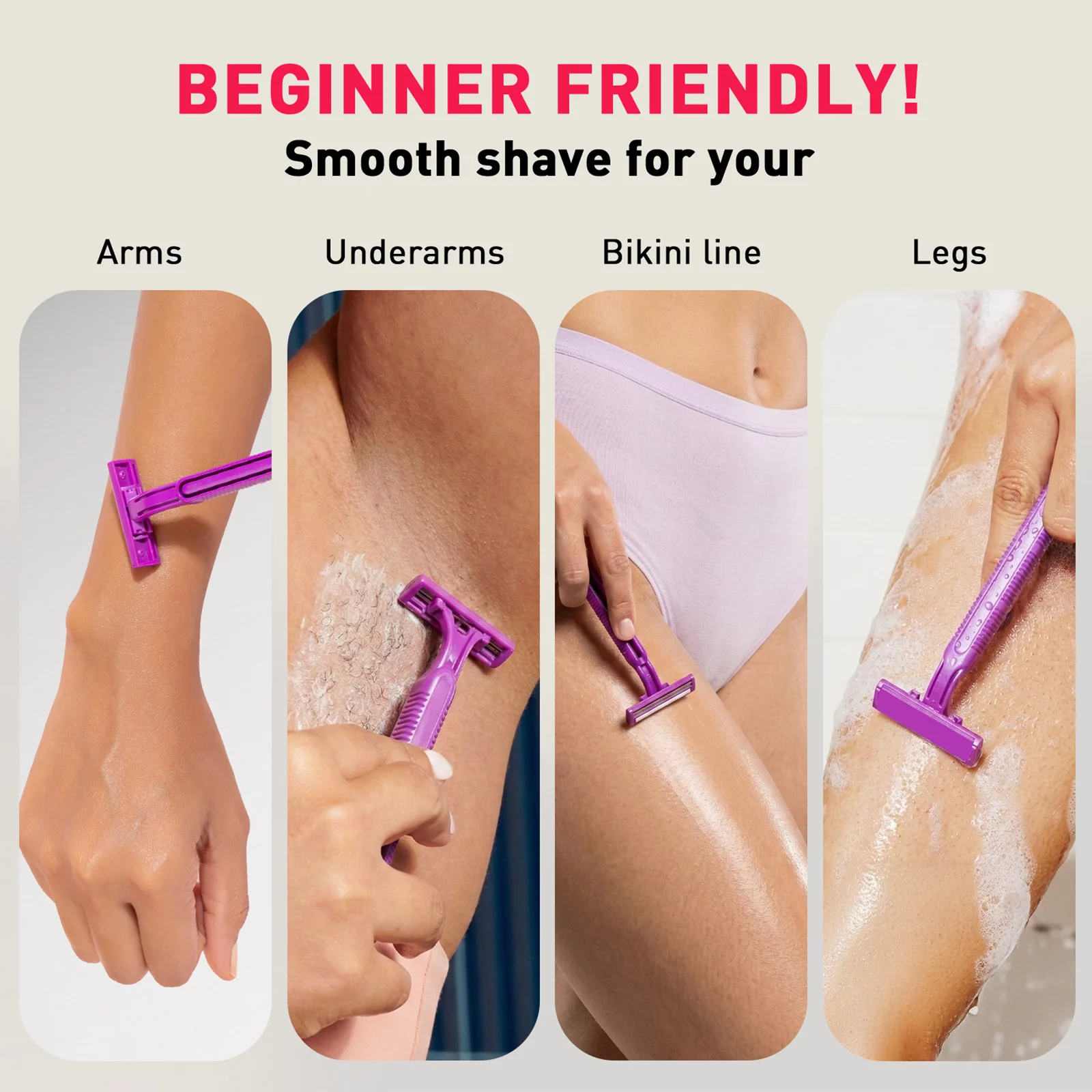 Aloe Boost Twin Blade Disposable Razor - Image 7
