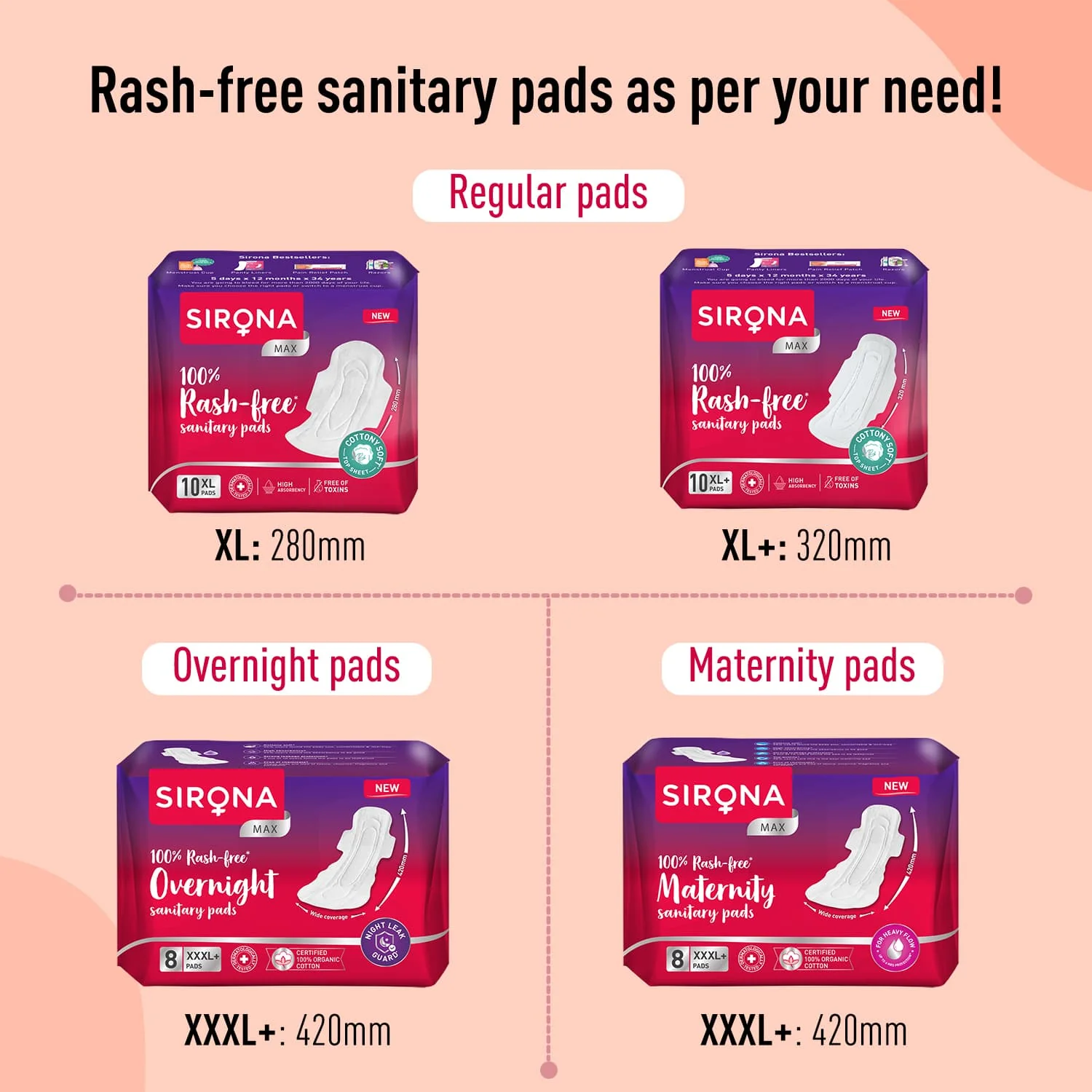 Rash Free Sanitary Pads For Heavy Flow - Image 10