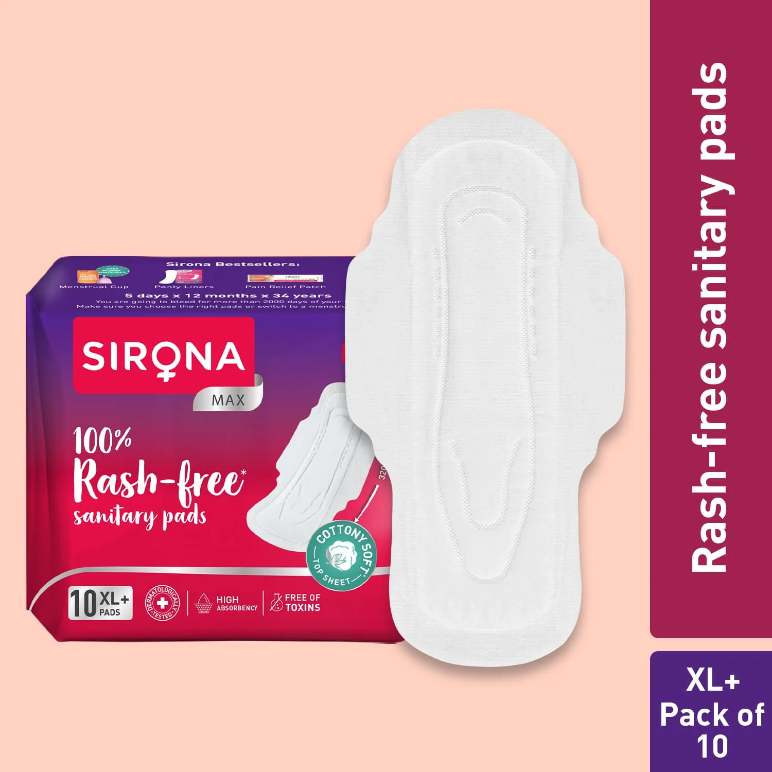 Rash Free Sanitary Pads For Heavy Flow - Image 5