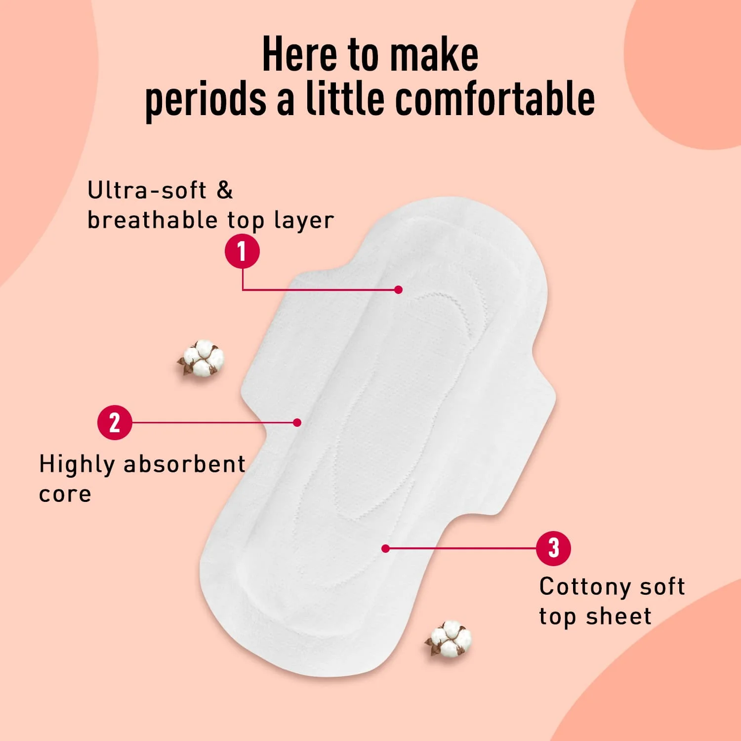 Rash Free Sanitary Pads For Heavy Flow - Image 8