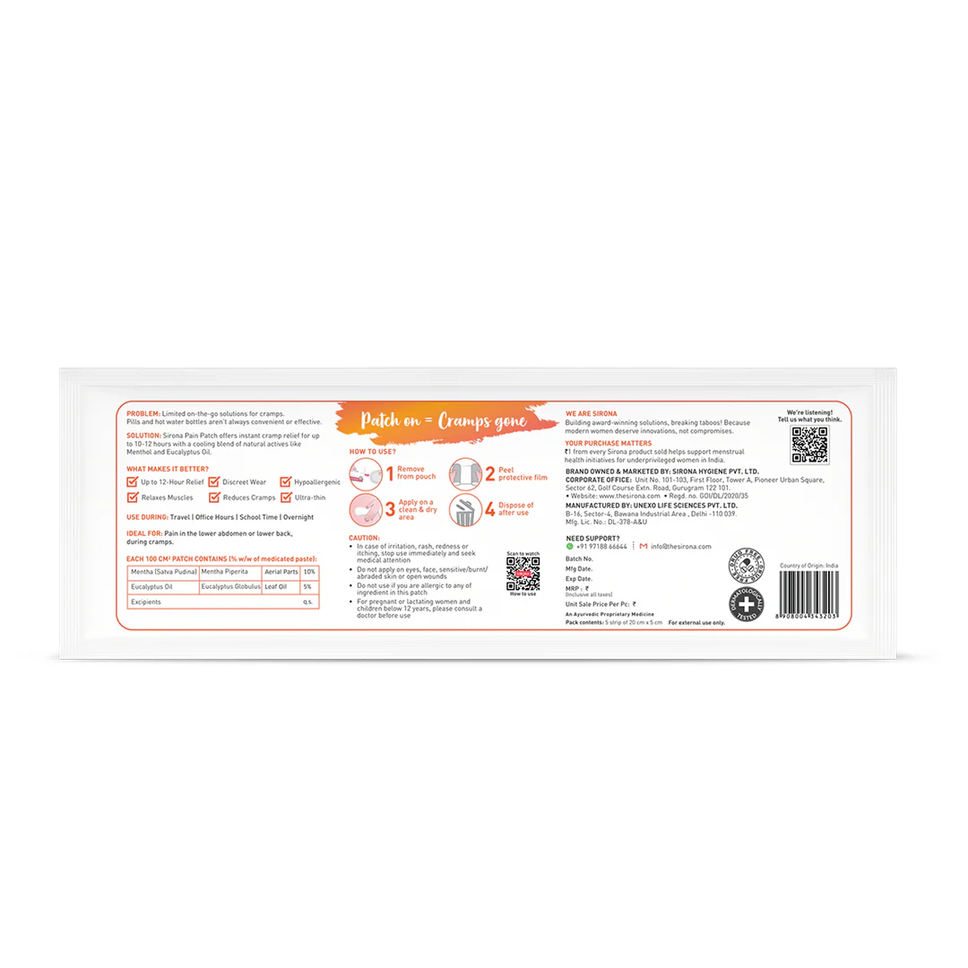 Feminine Pain Relief Patch - Image 8