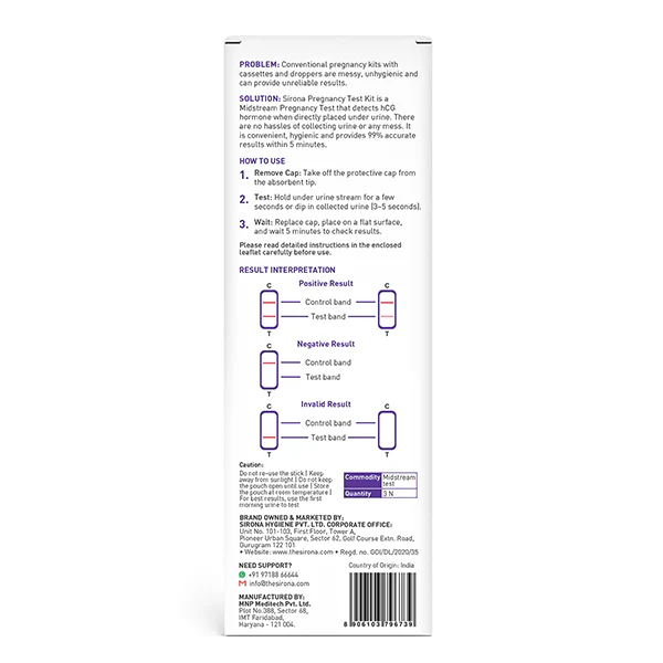 PregRx Midstream Pregnancy Test - Image 8