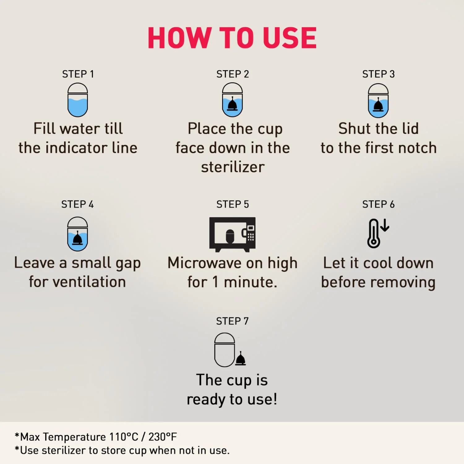 Portable Menstrual Cup Sterilizer - Image 5