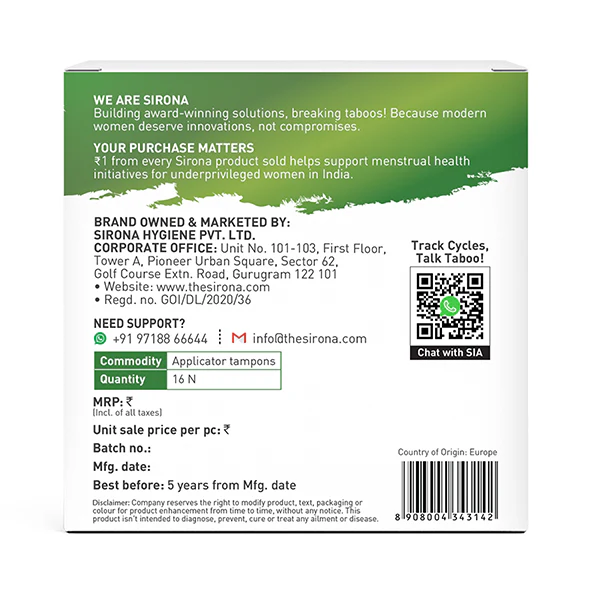 Applicator Tampons (1 Pack of 16 Super Plus Heavy Flow Tampons) - Image 8