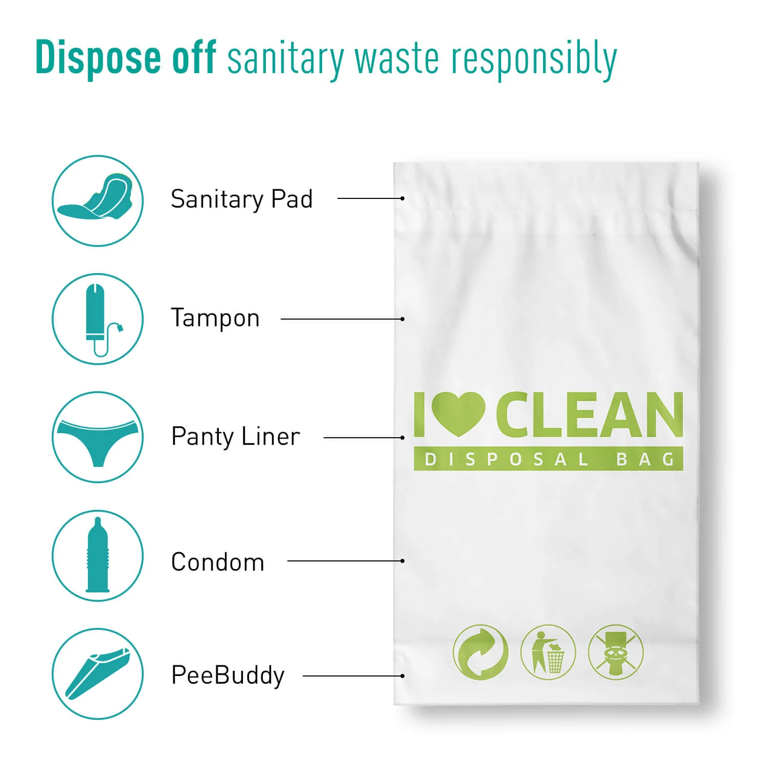 Sanitary and Diaper Disposal Bags - Image 3